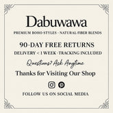 text that provides information about a shop, including details about their products, return policy, and contact information. The text is in a simple, straightforward style and does not contain any redundancy or vague wording.
