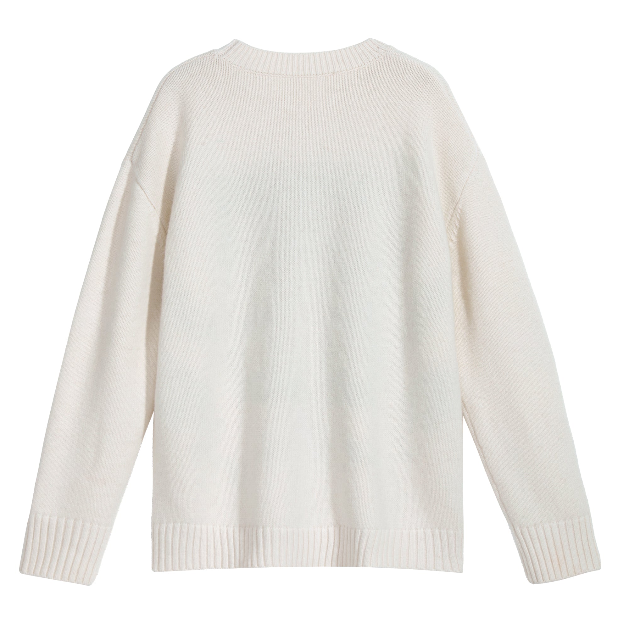 Boho Jacquard Crewneck Sweater - Dabuwawa