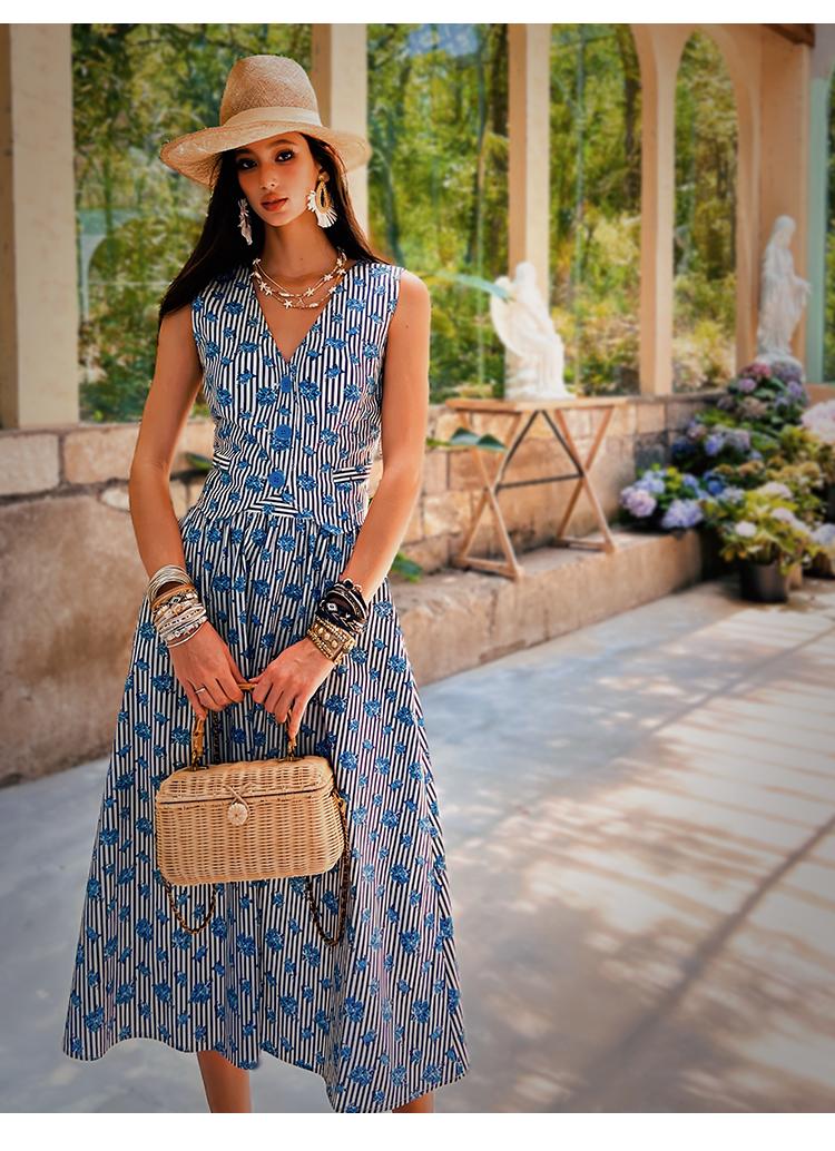 linen blend summer dresses Midi Dress Take Offline Forever AU26 All eyes on the sleeveless construction Size:18W