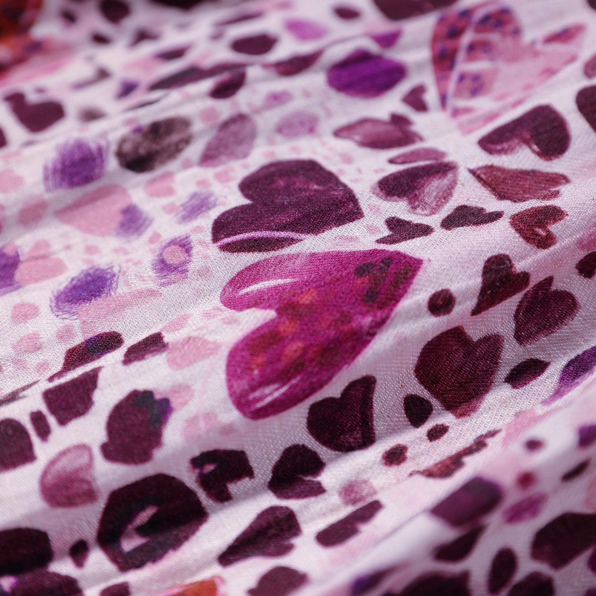 Pink Heart Print Maxi Dress | Spaghetti Strap Tie-Front Boho Summer Dress