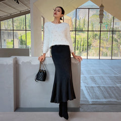 Breezy Boho Maxi Skirt, Flowy Earth-tone Skirt for Travel, Autumn Strolls & Everyday Chic